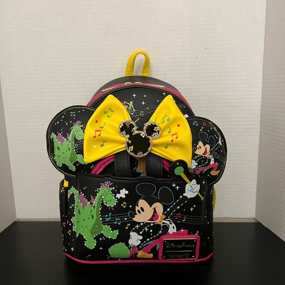 Loungefly Disney Parks Main Street Electrical Parade 50th Backpack and Ears - Picture 12 of 12